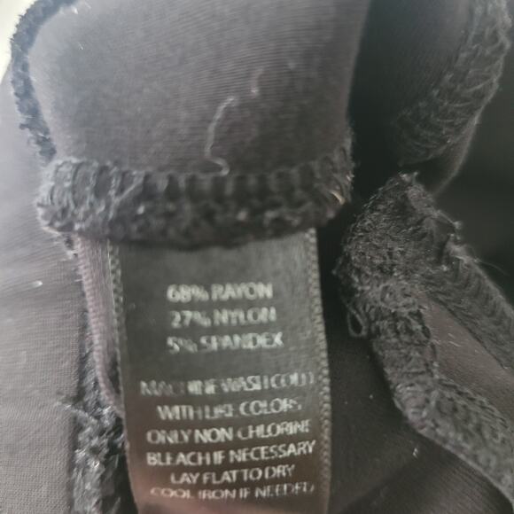 Betabrand Size S Black Flare Leg Dress Pants Stretch Work Travel Comfort - Picture 7 of 8